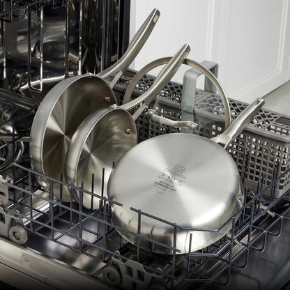 12 Piece Oven Safe Stainless Steel Cookware Set