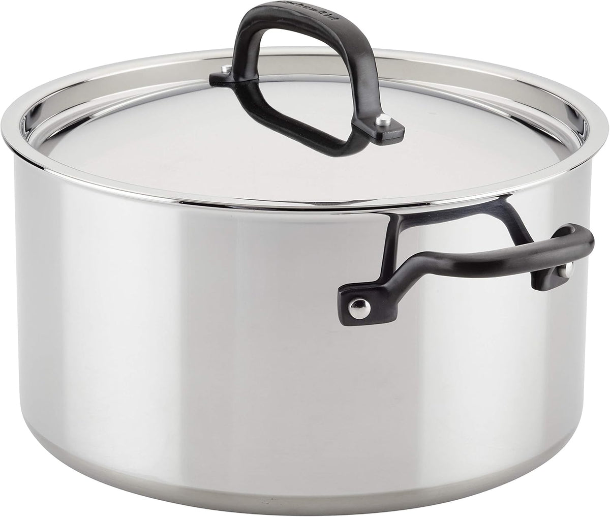 Kitchenaid Stainless Steel Cookware Induction Pots and Pans Set, 10-Piece