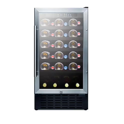 18 In. 34-Bottle Built-In Wine Cooler