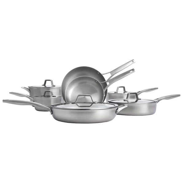 12 Piece Oven Safe Stainless Steel Cookware Set