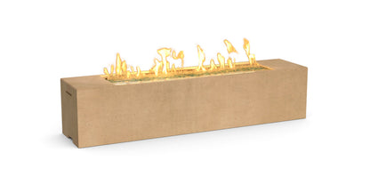 American Fyre Designs Milan Low Linear Firetable | 72" GFRC