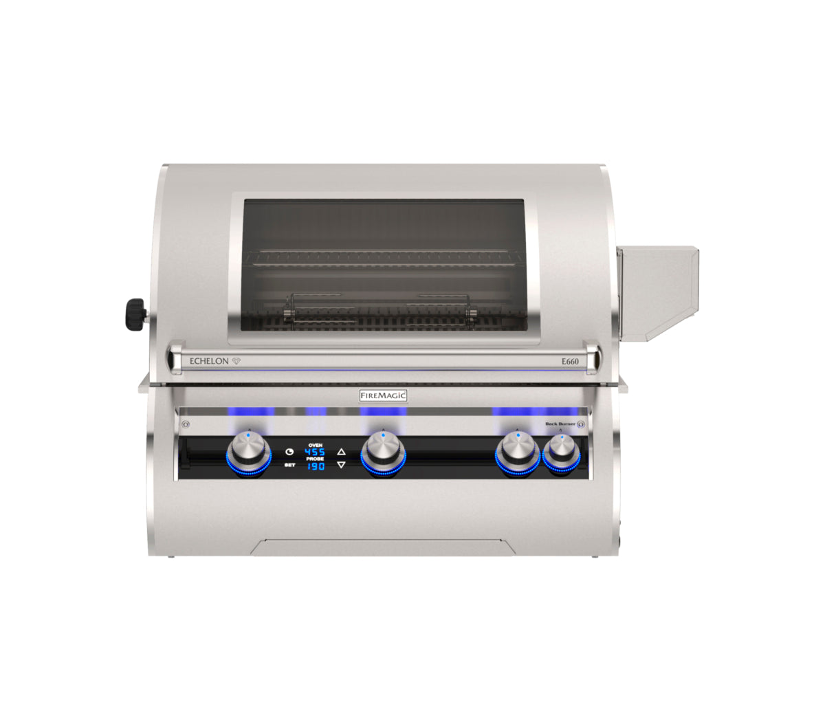 Fire Magic Echelon E660i Diamond Built-In Gas Grill | 30-Inch | Infrared Rear Burner | Made in USA