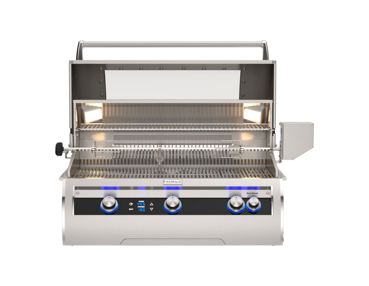 Fire Magic Echelon E790i Diamond Built-In Gas Grill | 36-Inch | 660 Sq In | Infrared Rear Burner | Made in USA