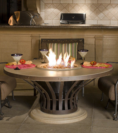American Fyre Designs Fiesta Dining Fire Table | GFRC