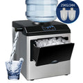 25KG/24H Commercial Ice Maker | Bullet Ice | Automatic Water Fill | 160W