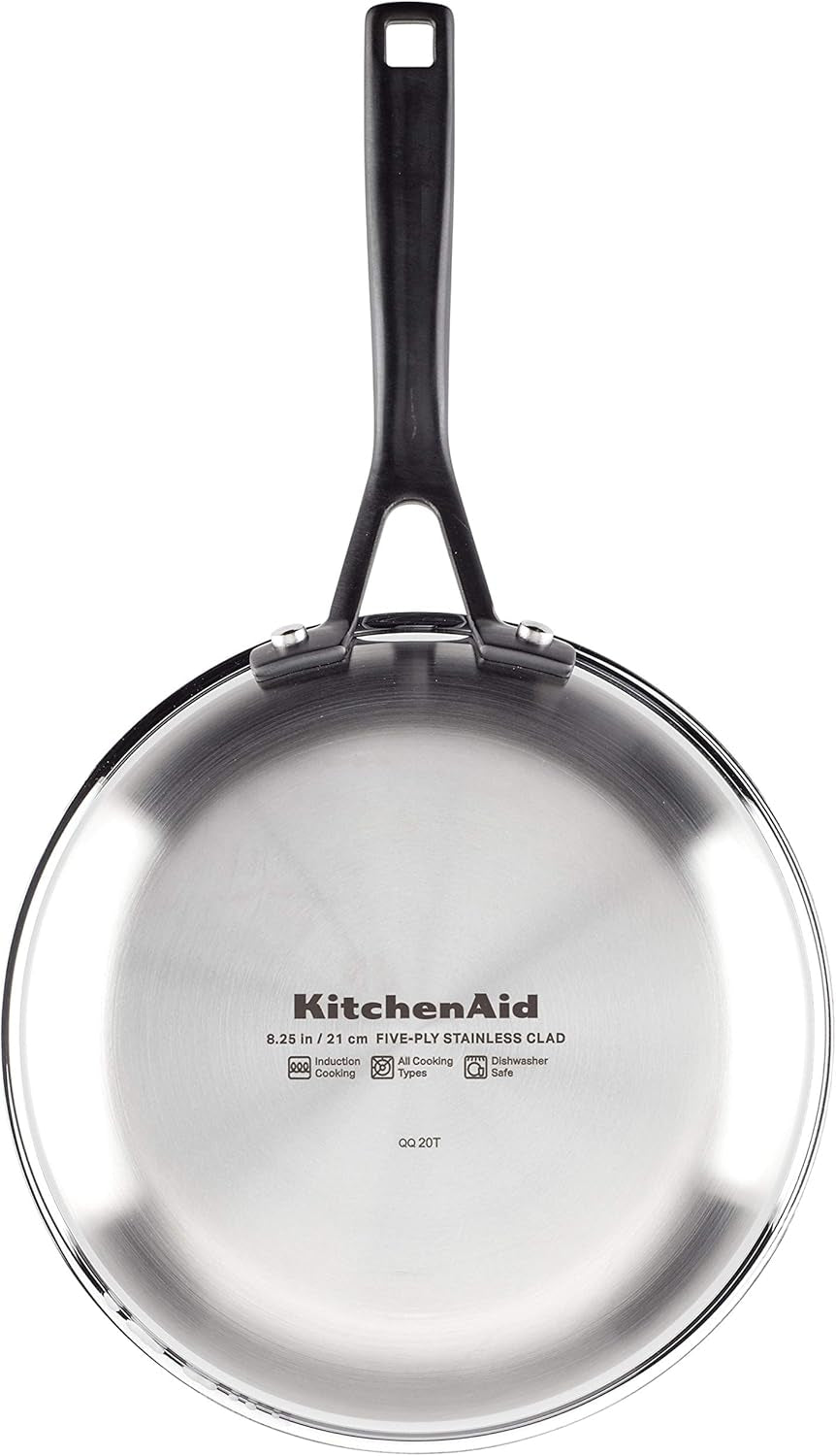 Kitchenaid Stainless Steel Cookware Induction Pots and Pans Set, 10-Piece