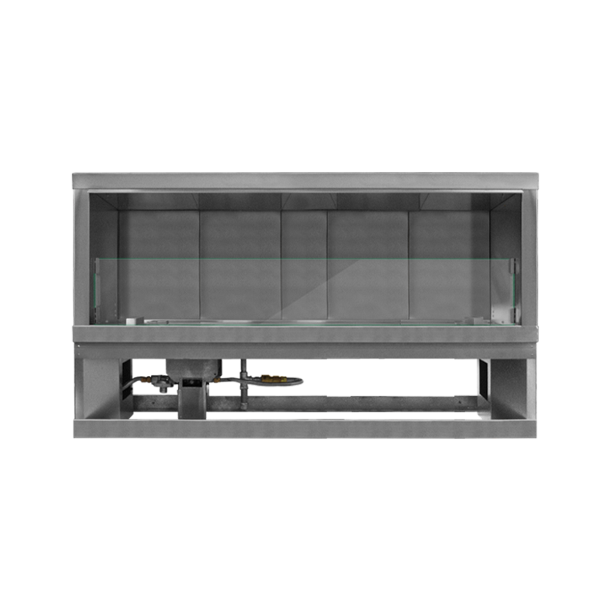 Firegear Kalea Bay 60" Linear Outdoor Gas Fireplace | Electronic Ignition